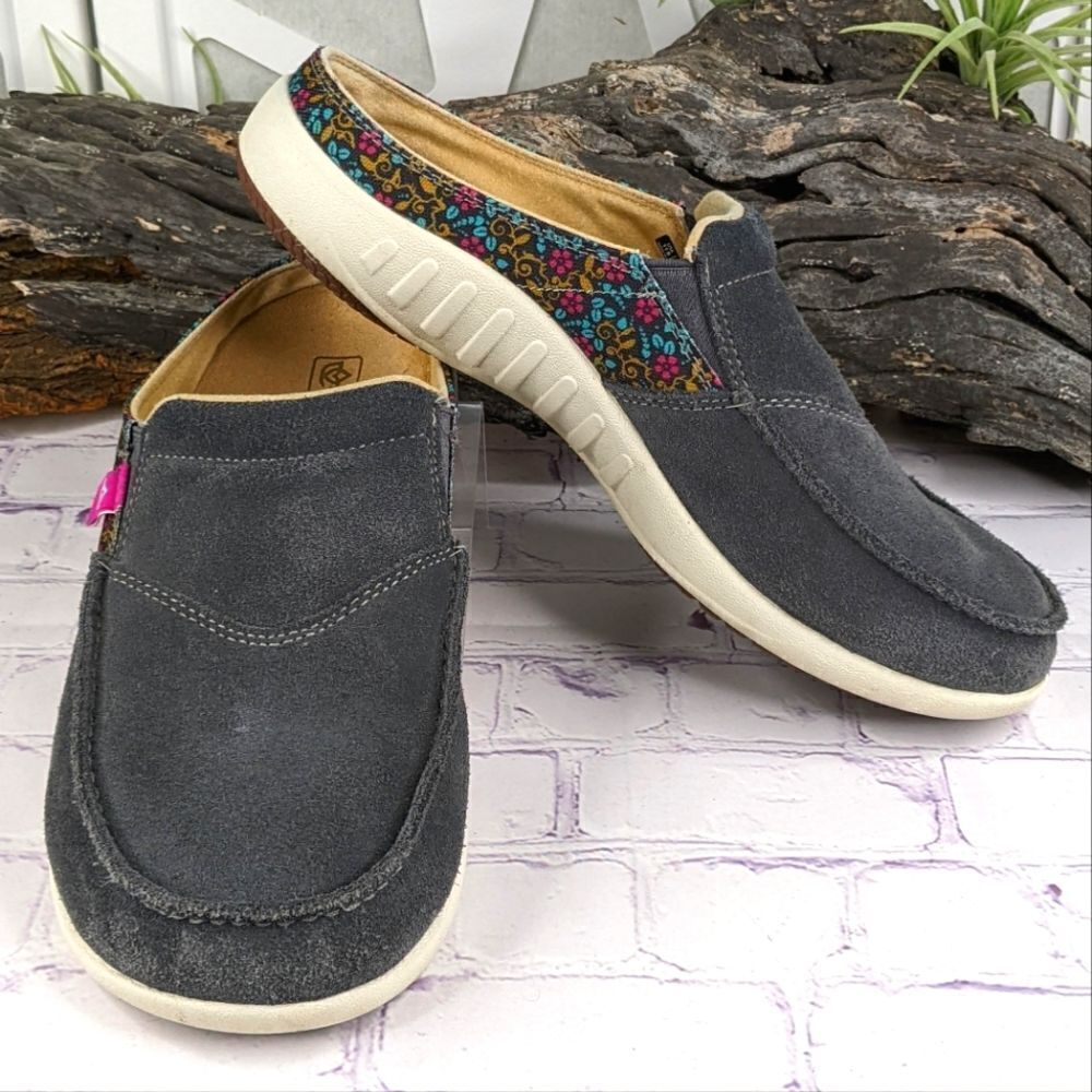 Spenco Siesta Via Pattern Slides Mules